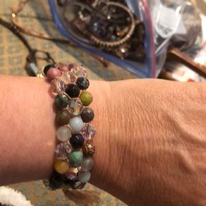 Chan multi stone bracelet